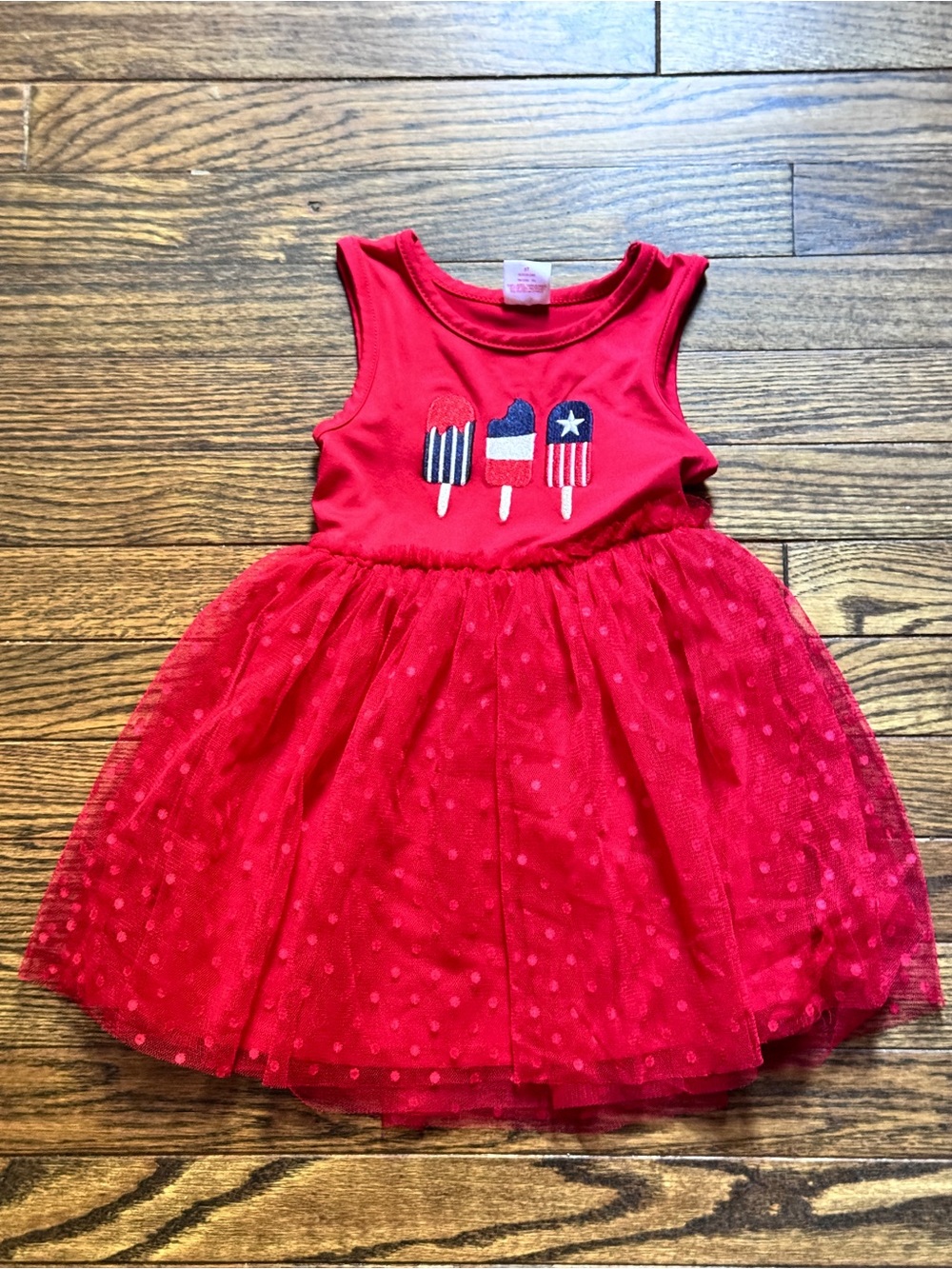 Red Popsicle Tulle Dress
